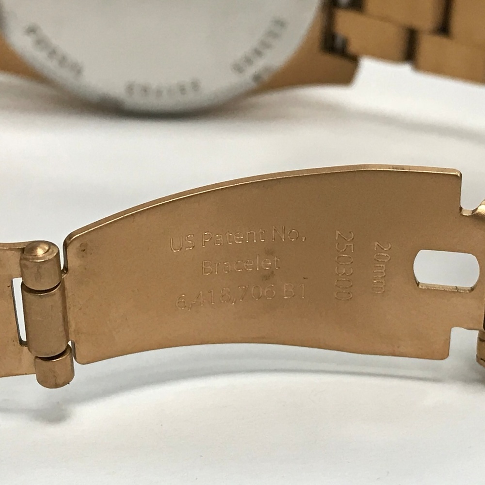 Fossil Rose Gold Steel Quartz Ladies Watch - Picture 6 of 6